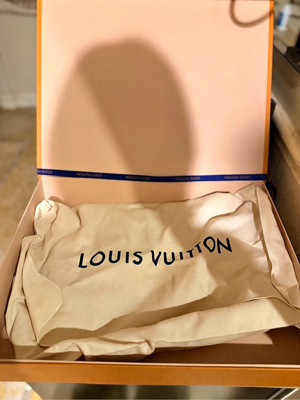 Louis Vuitton Orange Box & Dust Bag